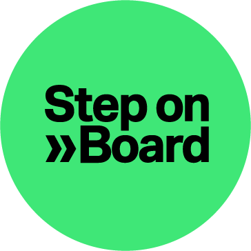 Step on Board logo